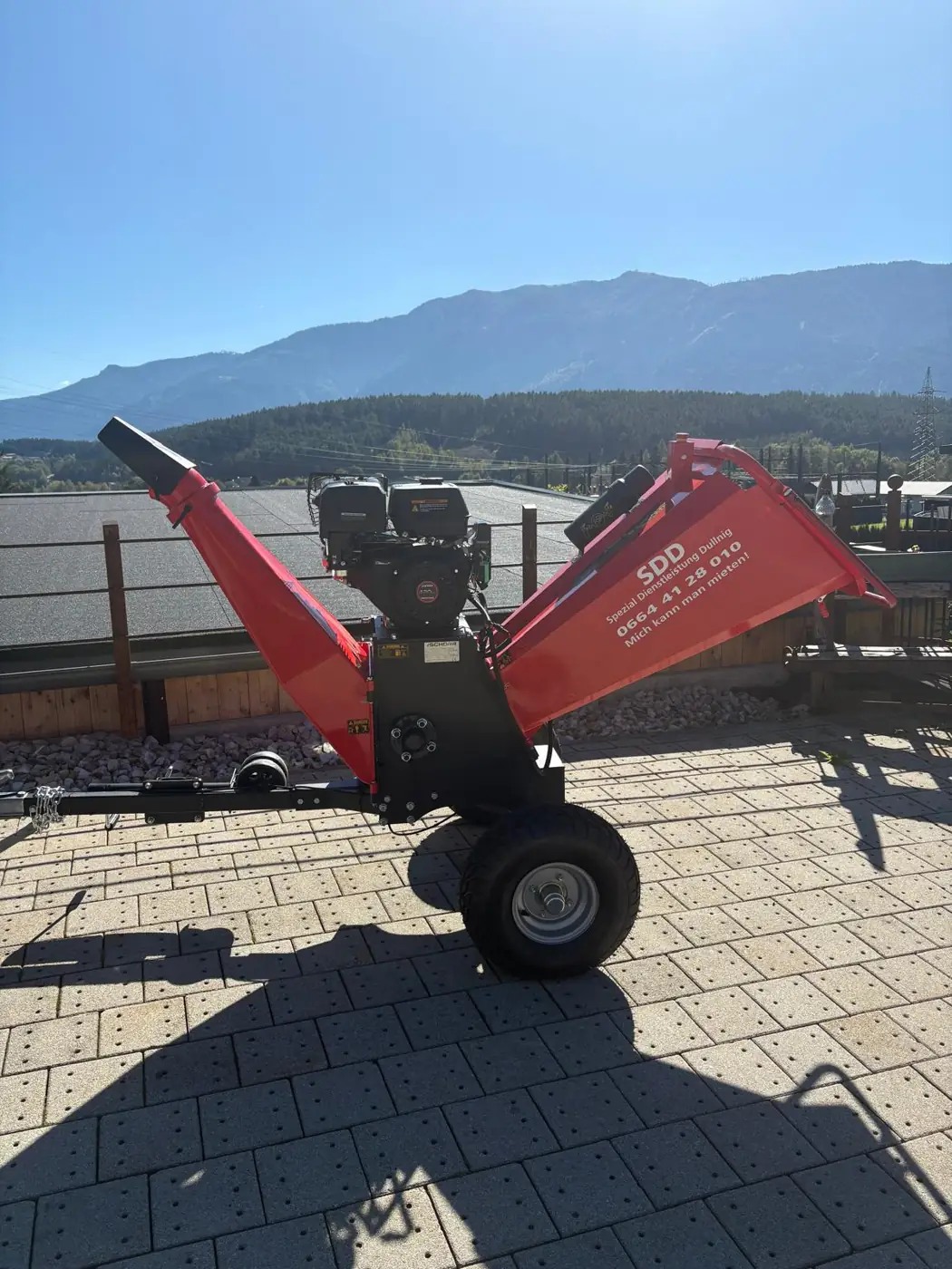 Gartenhäcksler mieten in Kärnten – Maschinenverleih von SDD Dullnig in Lieserhofen